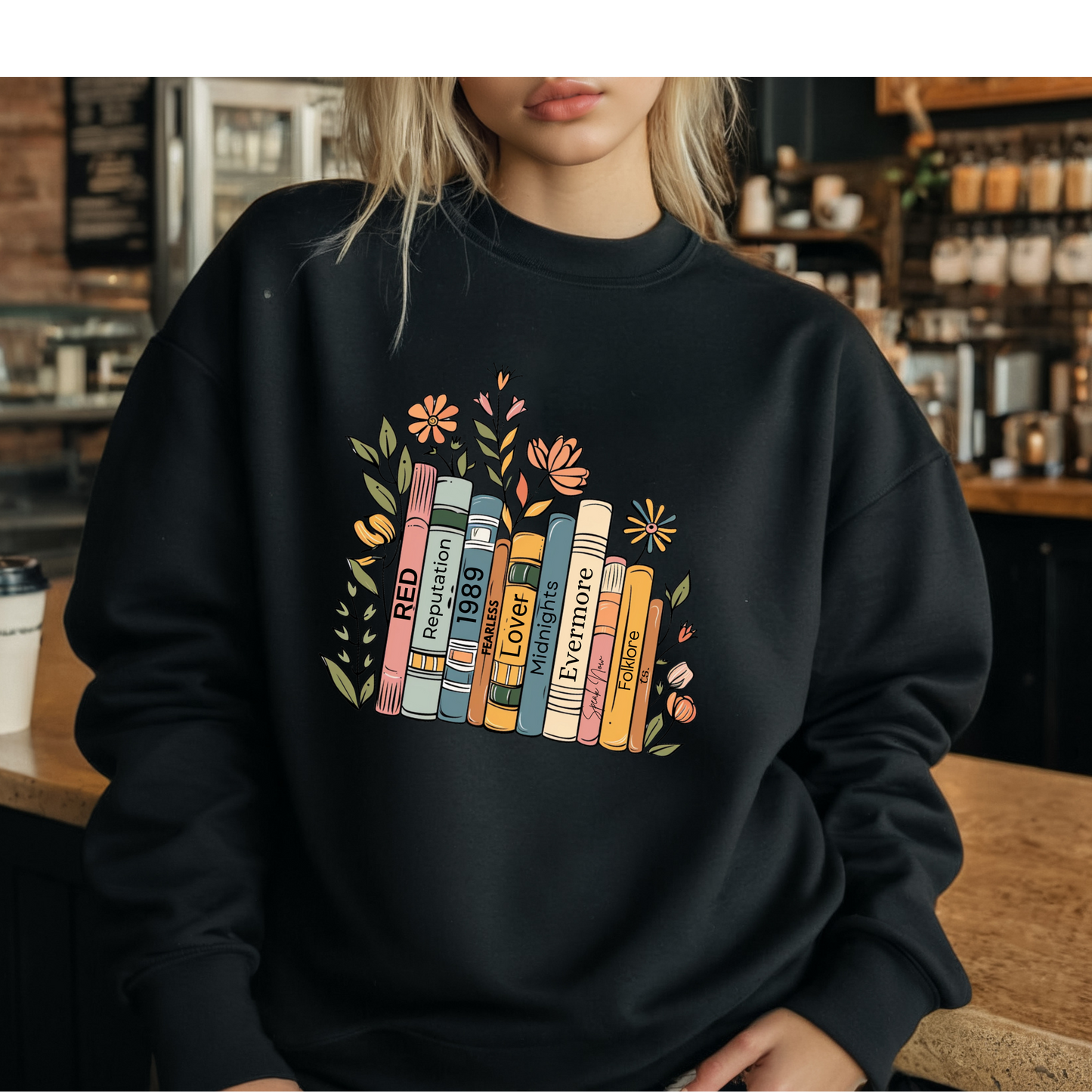 Book as a album Sweatshirt