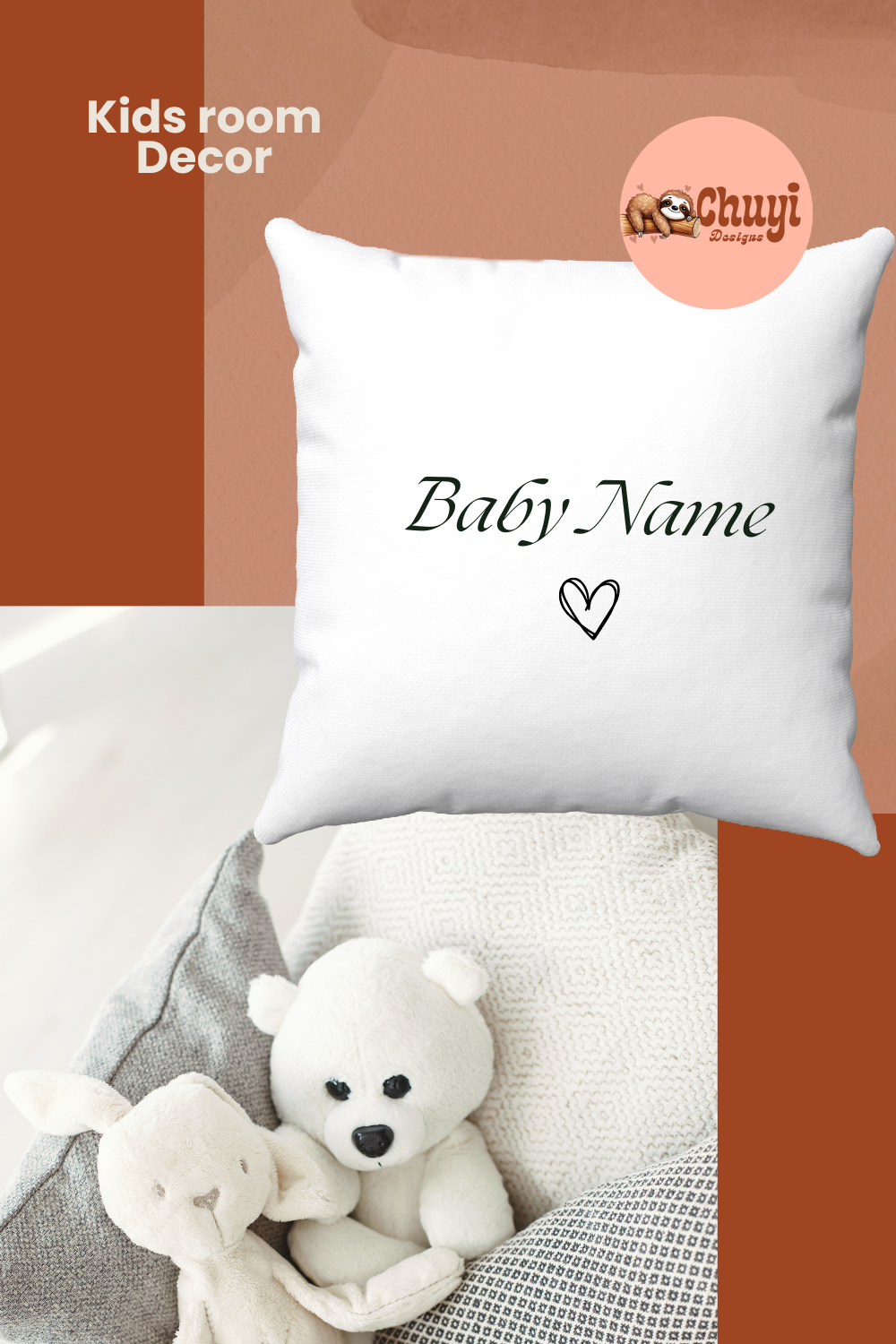 Personalized Family Name Throw Pillow!